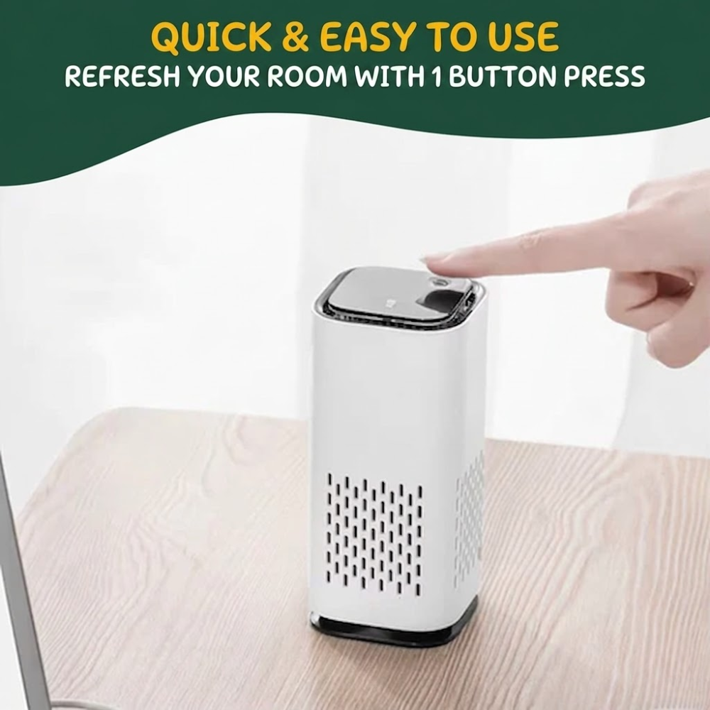 Air Purifier for Pet Odor & Dander – Quiet Compact Air Cleaner for Dogs & Cats