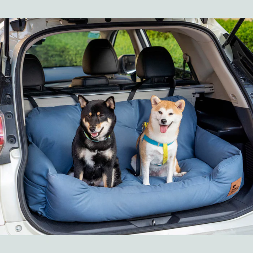 Dog Car Back Seat Bed – Travel Booster for Medium & Large Dogs