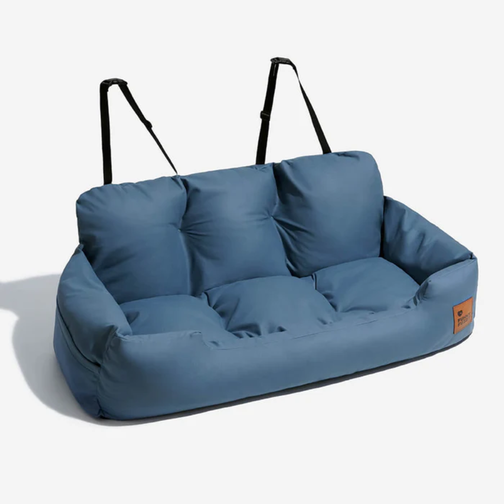 Dog Car Back Seat Bed – Travel Booster for Medium & Large Dogs