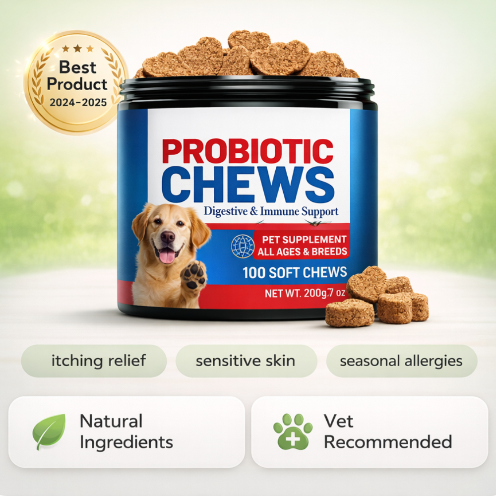 Skin Support Supplement Tablets for Dogs | After Meal Use