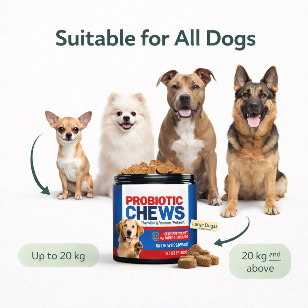 Skin Support Supplement Tablets for Dogs | After Meal Use