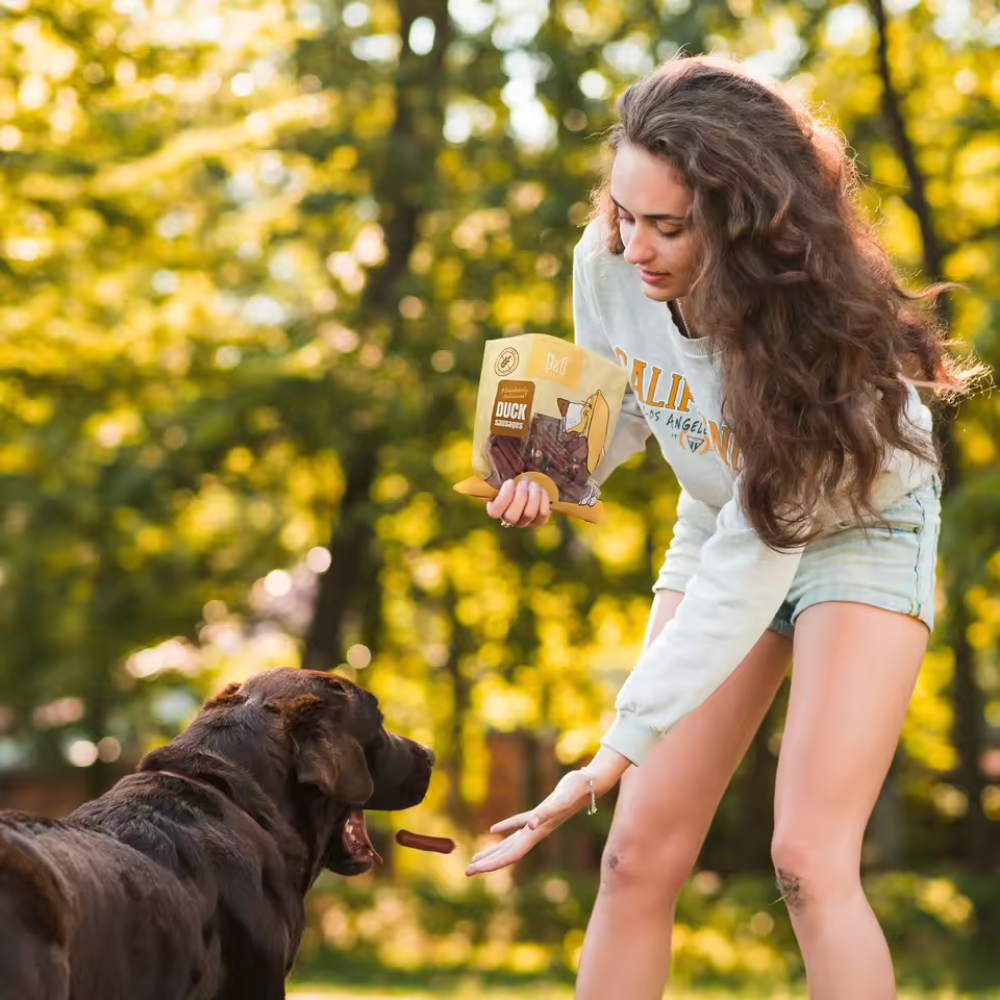Duck Sausage Treats for Dogs | 500g Snack