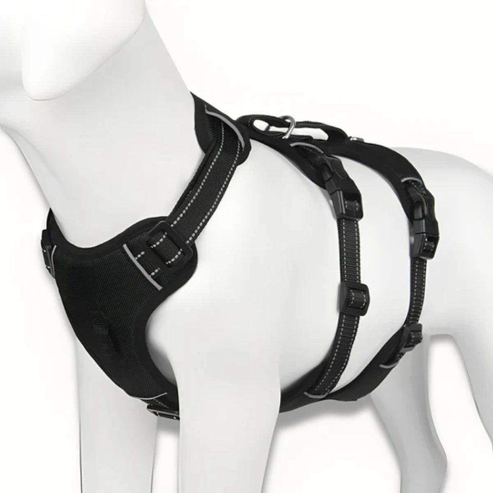 Escape Resistant Dog Harness with Handle & Adjustable Straps – Harness Pro