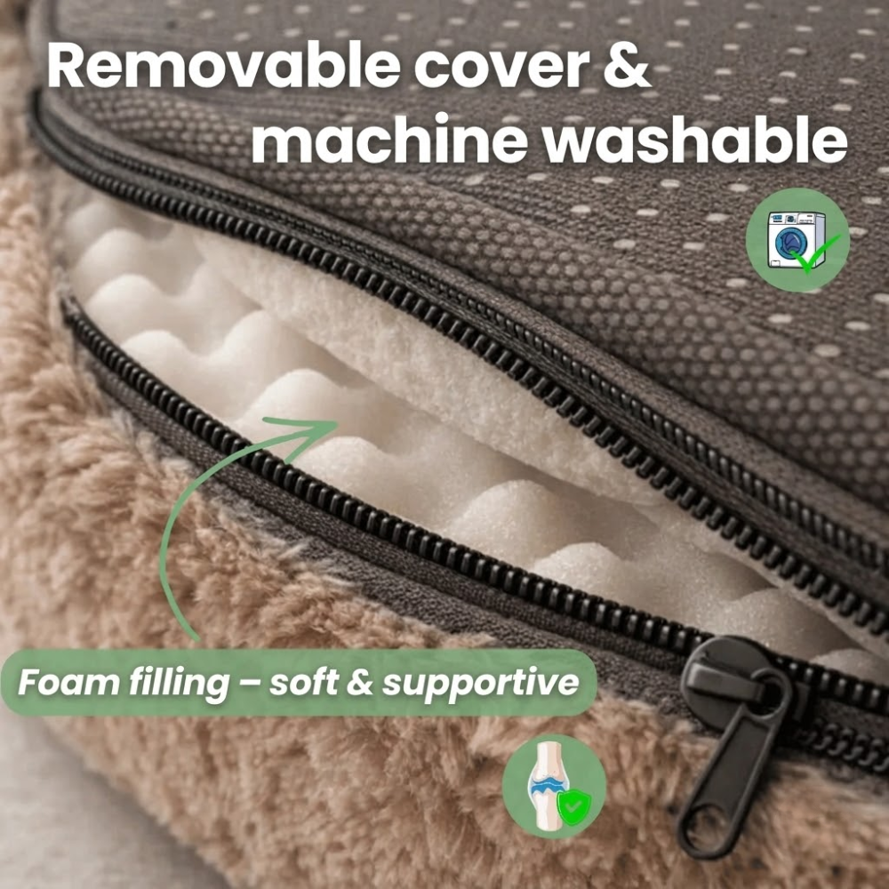 Dog Bed – Supportive Cushion Bed for Dogs