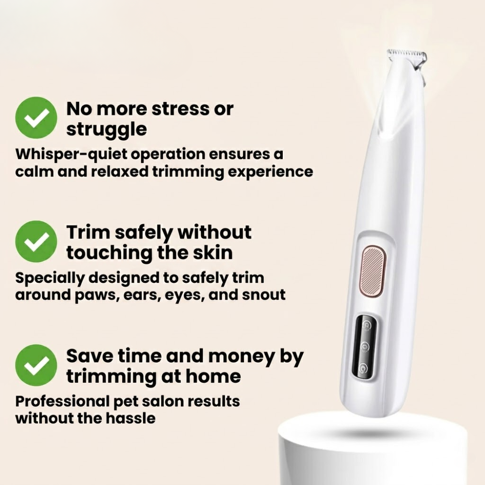 Paw Blade Pro – Pet Grooming Trimmer for Precise Coat Care