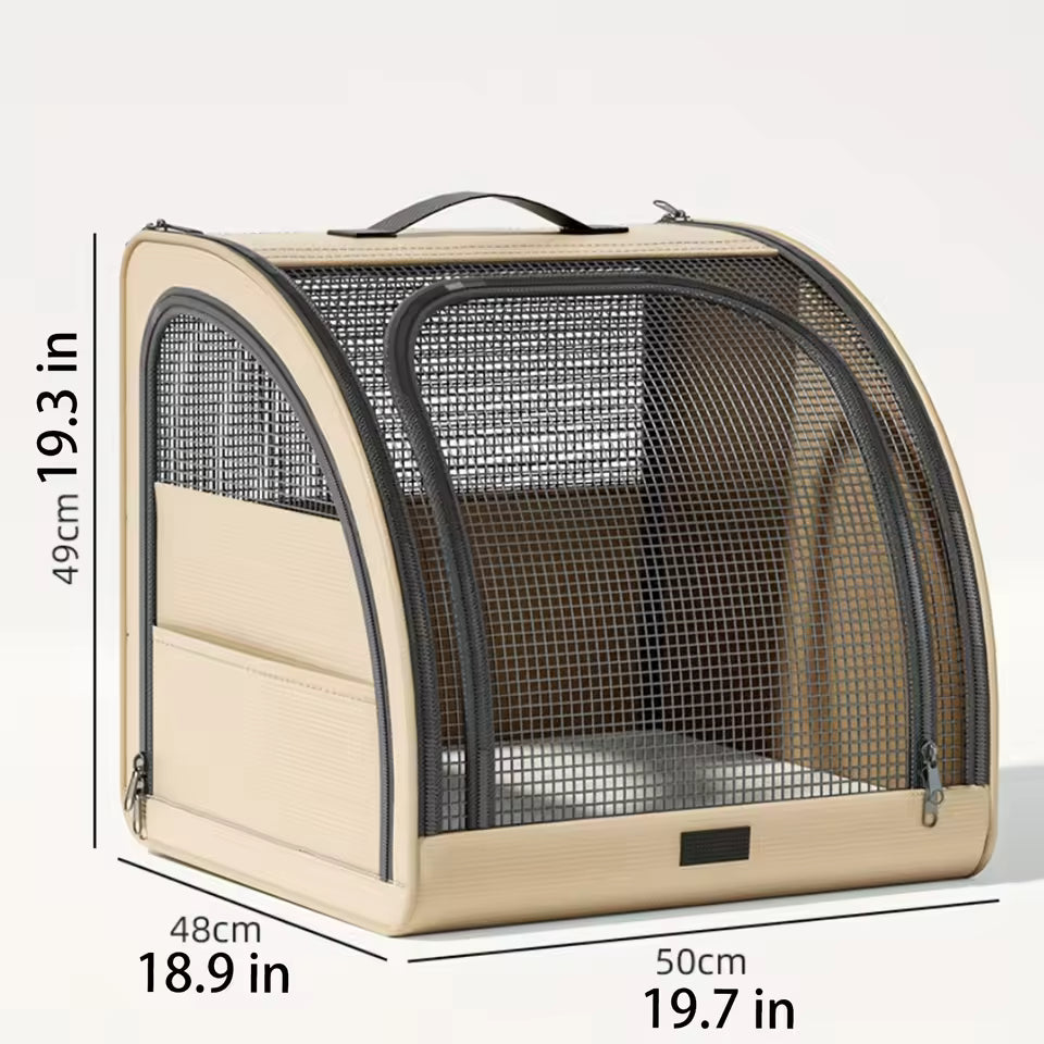 Pet Car Seat Bed – Travel Mat for Dogs & Cats