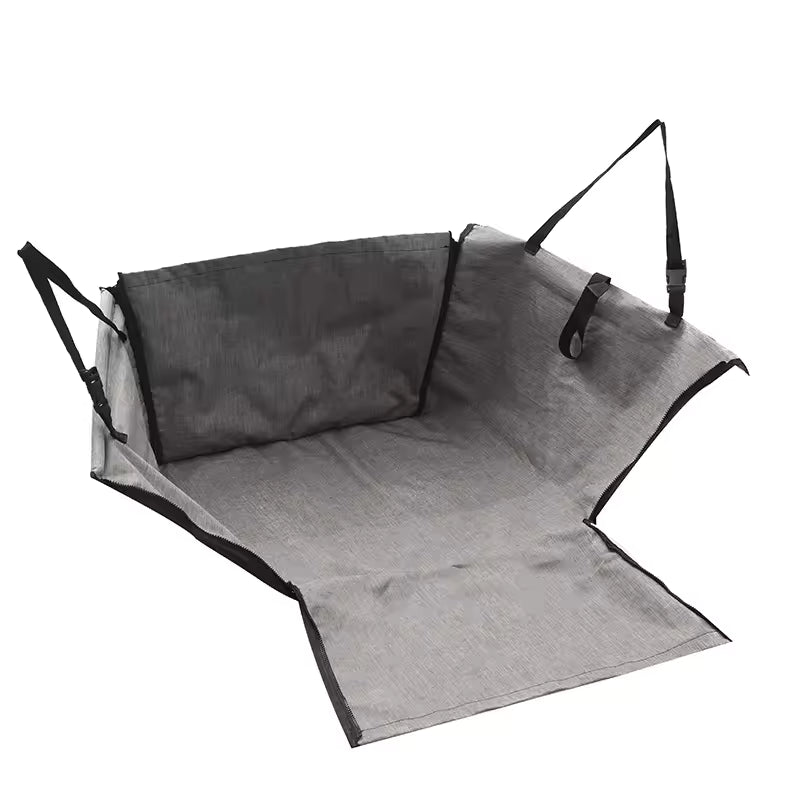 Pet Car Seat Cover Hammock – Rear Seat Protector for Dogs & Cats