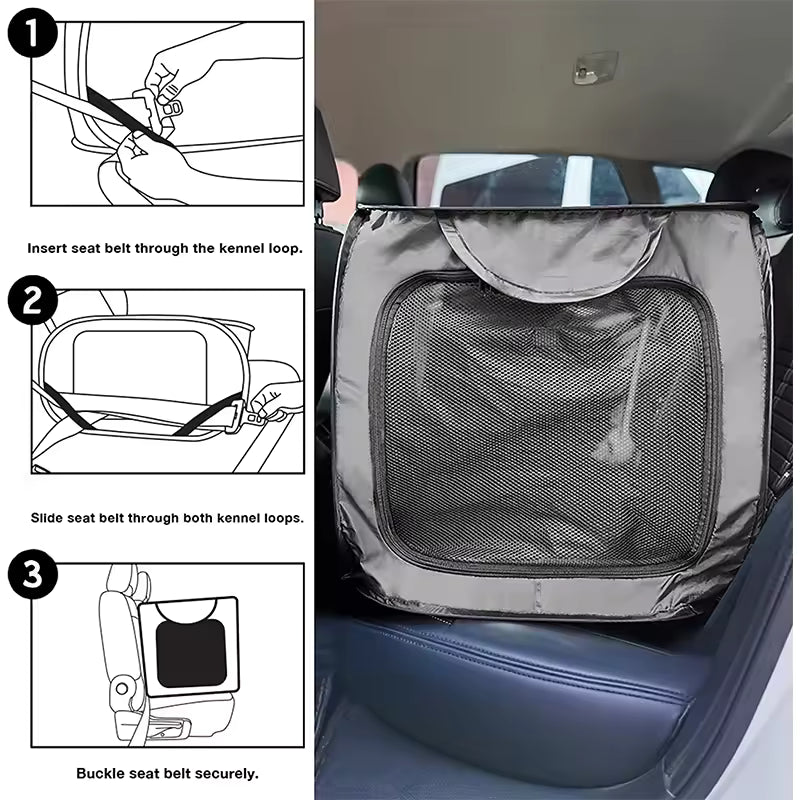 Portable Dog Travel Crate – Pop-Up Pet Bed for Indoor & Outdoor Use