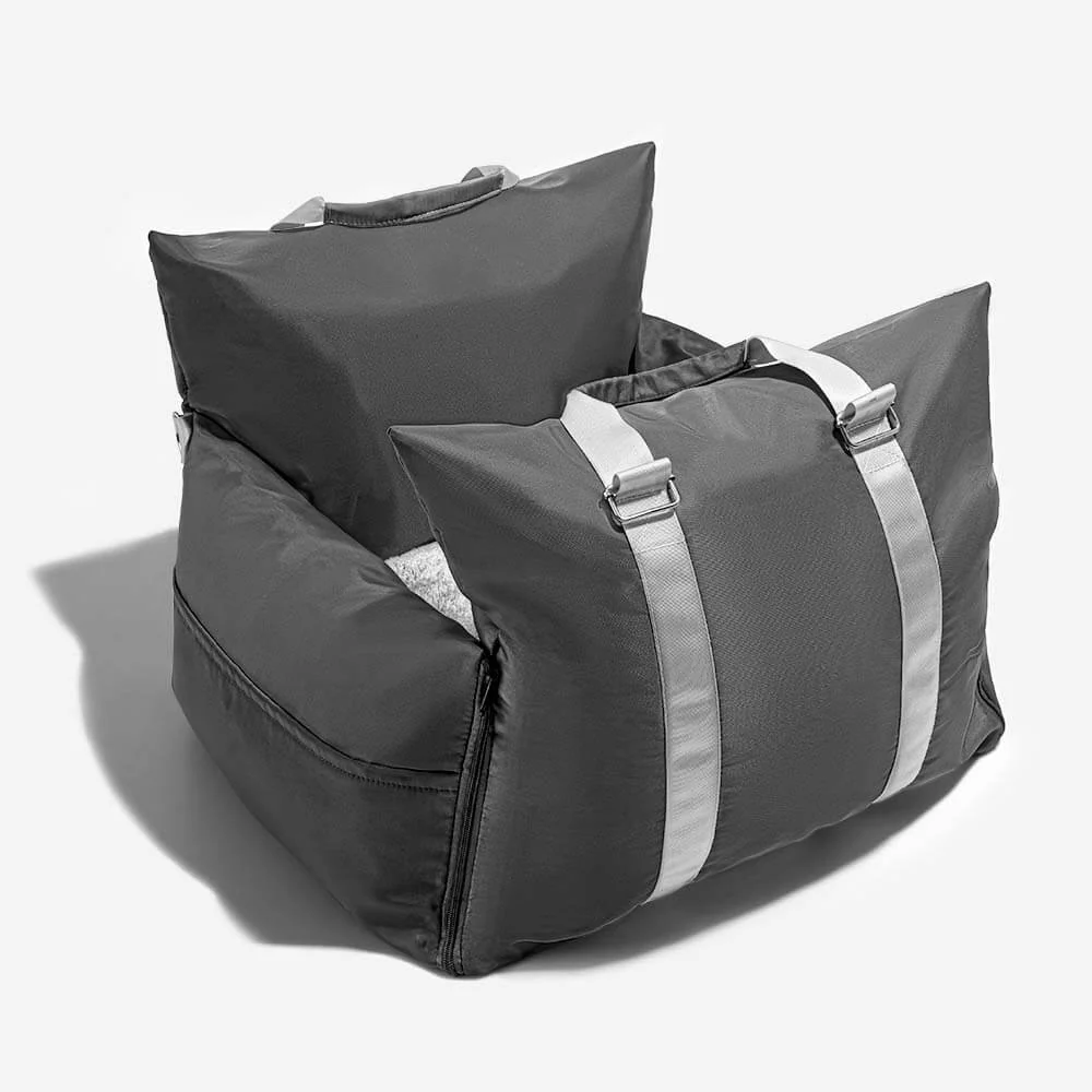 Waterproof Dog Car Seat Bed – Travel Booster for Small Dogs