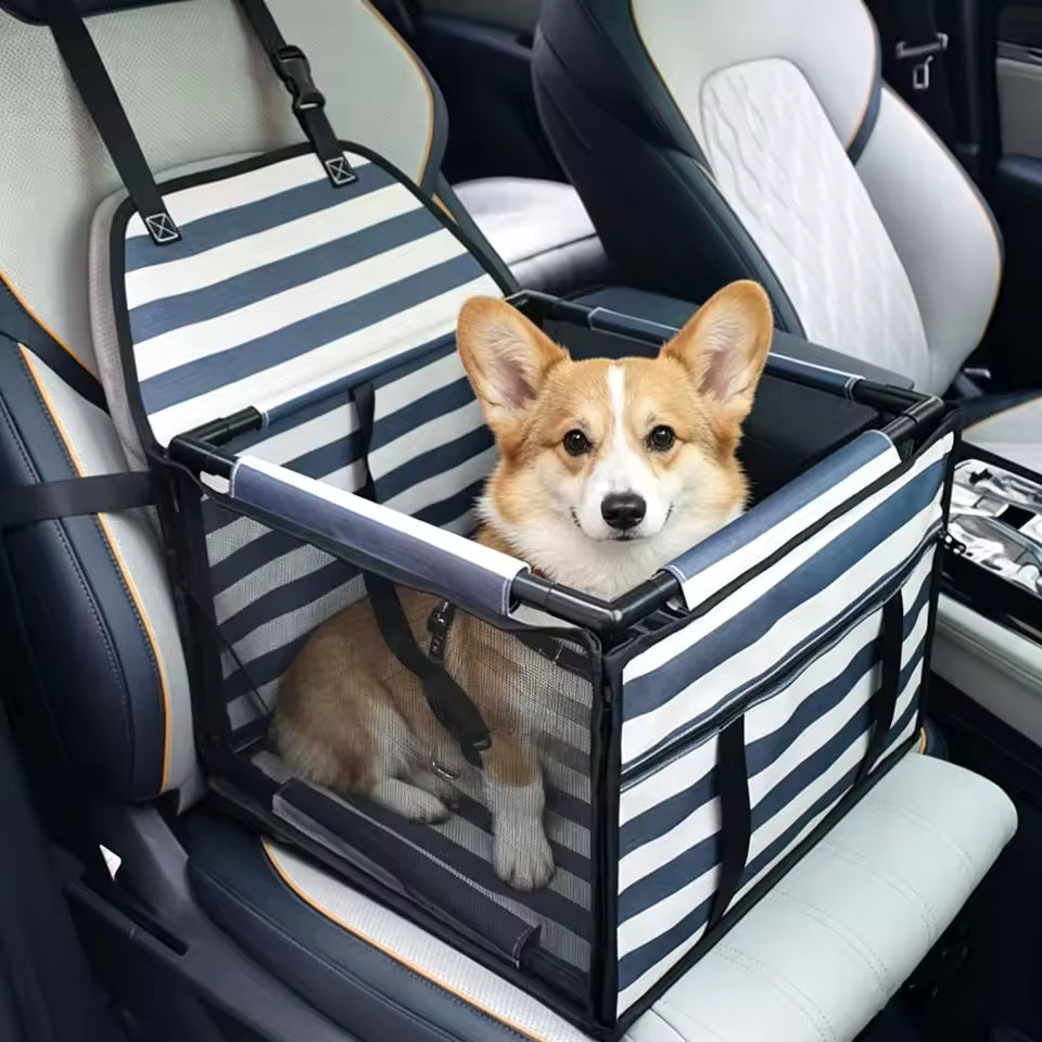 Waterproof Dog Car Seat Cover – Pet Travel Hammock for Small & Medium Dogs