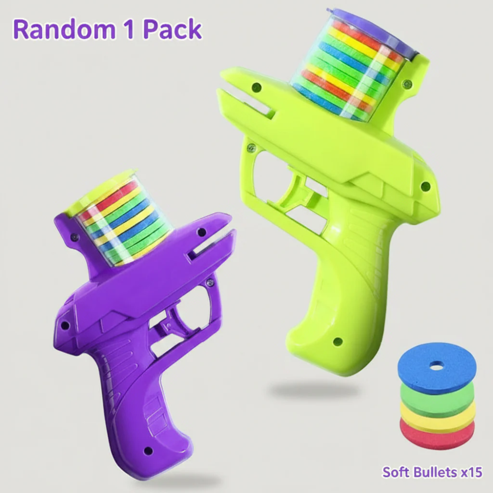 2-in-1 Dog Disc Launcher Toy – Interactive Fetch &amp; Ball Toy