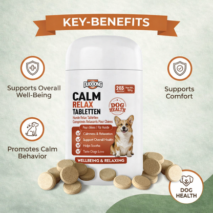 Calming Chew Tablets for Dogs | 203 Count