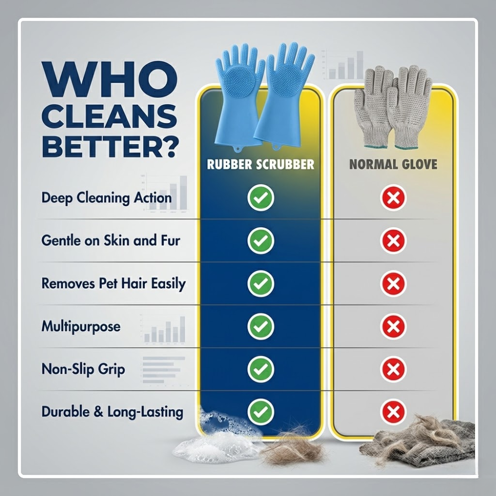 Pet Grooming Gloves – Deshedding &amp; Bathing Gloves for Dogs &amp; Cats