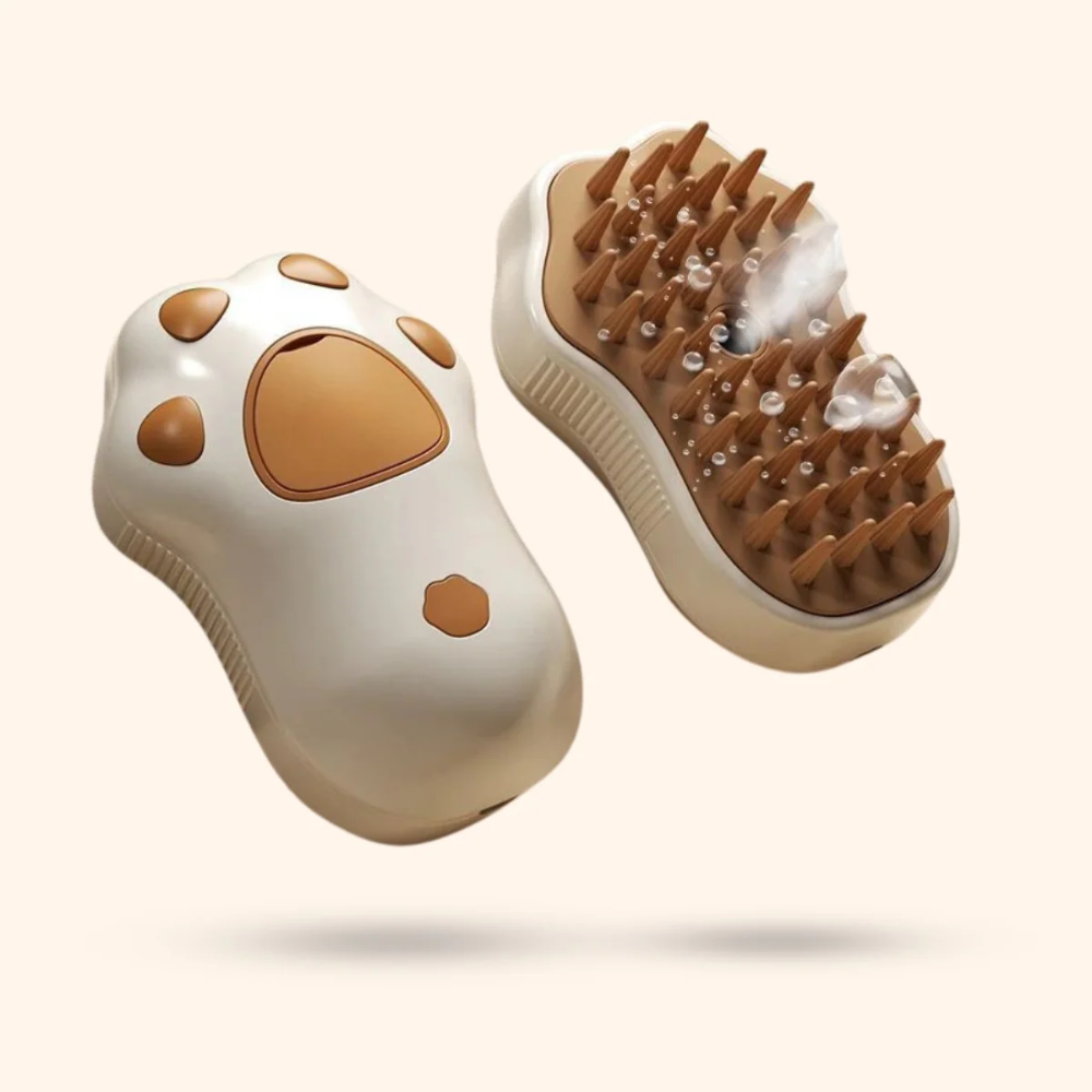Steami Original – Dog Steam Grooming Brush for Easy Coat Care