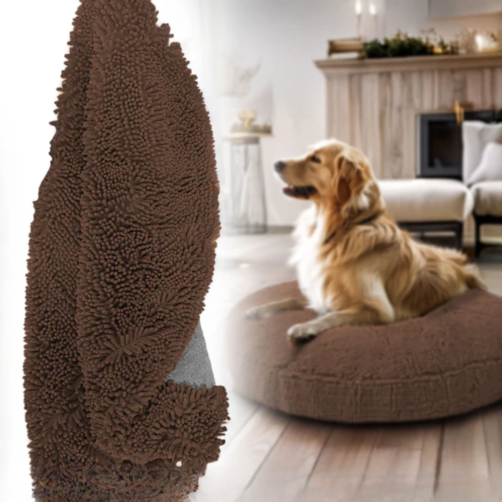 Chenille Dog Bed Cover – Soft Washable Pet Bed Cover