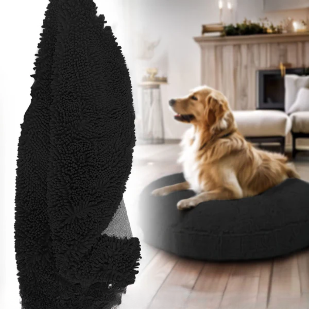 Chenille Dog Bed Cover – Soft Washable Pet Bed Cover