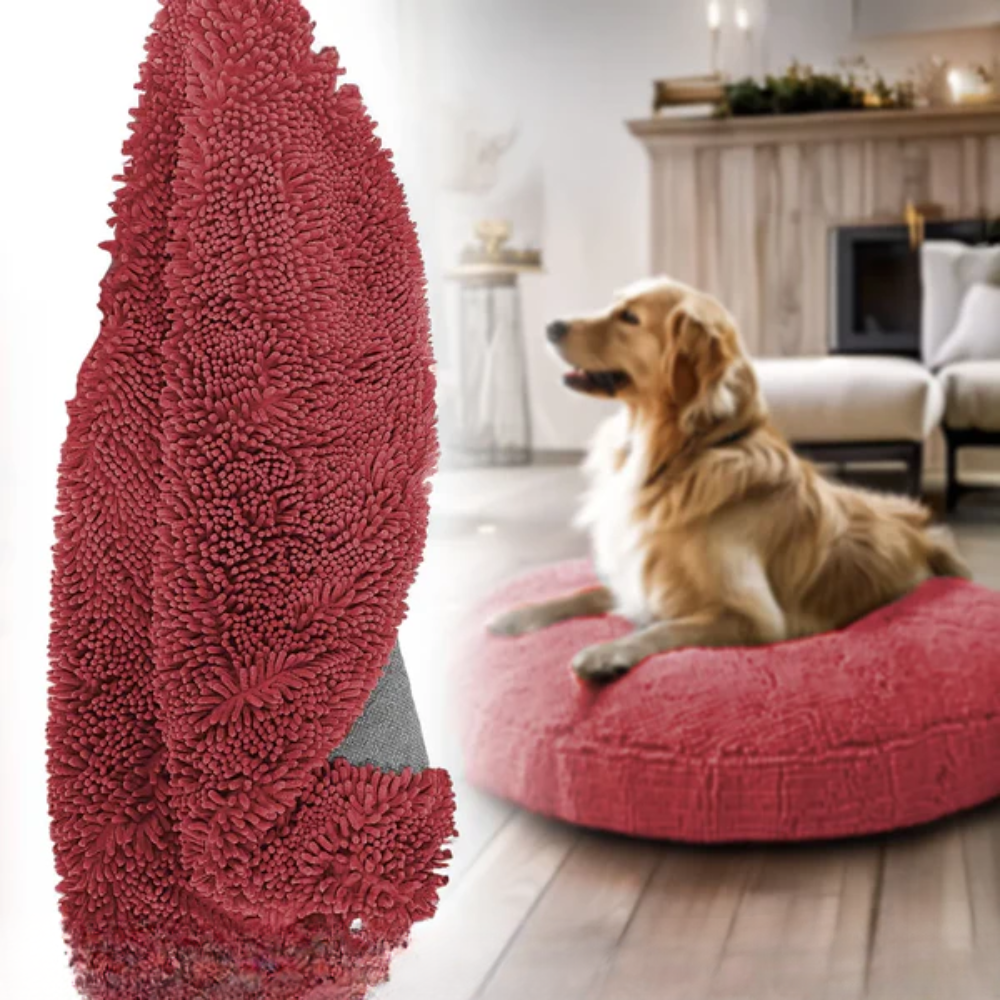 Chenille Dog Bed Cover – Soft Washable Pet Bed Cover