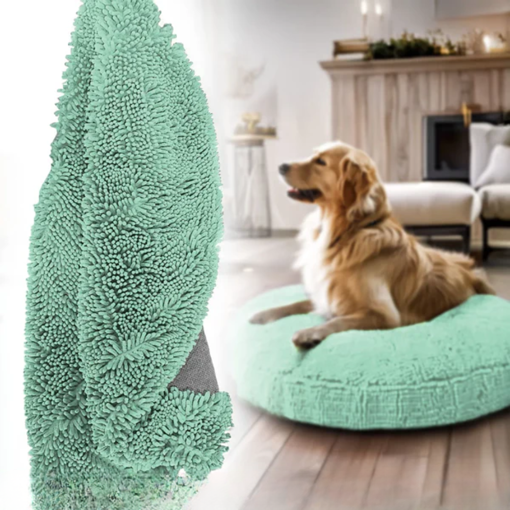 Chenille Dog Bed Cover – Soft Washable Pet Bed Cover