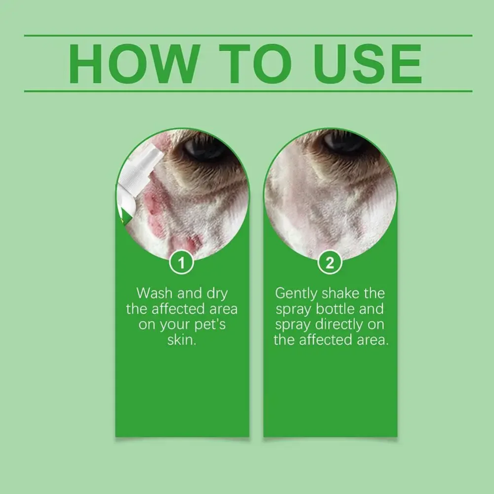 Anti-Itch Spray for Dogs | Irritated Skin Relief