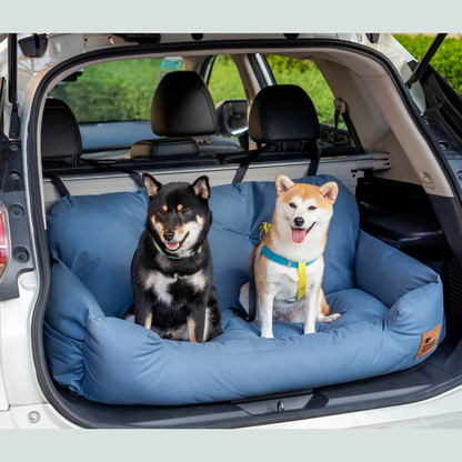Dog Car Back Seat Bed – Travel Booster for Medium &amp; Large Dogs