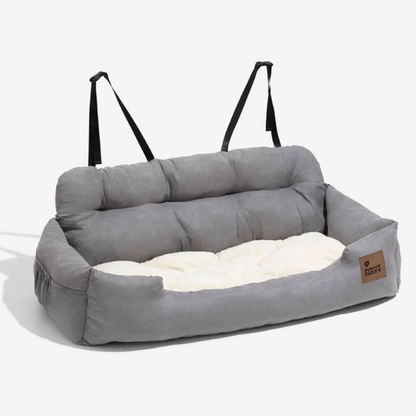 Dog Car Back Seat Bed – Travel Booster for Medium &amp; Large Dogs