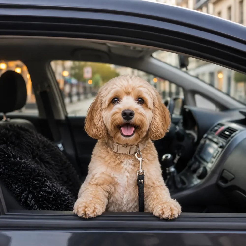 Dog Car Seat Bed – Comfortable Travel Booster for Small Dogs