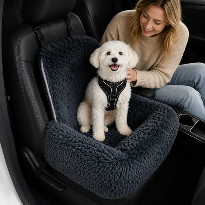 Dog Car Seat Bed – Comfortable Travel Booster for Small Dogs
