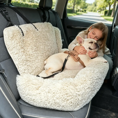 Dog Car Seat Bed – Comfortable Travel Booster for Small Dogs