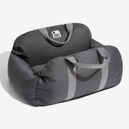 Dog Car Seat Bed – Waterproof Travel Booster for Small Dogs