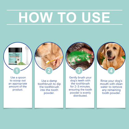 Dental Cleaning Powder for Dogs | Daily Oral Care