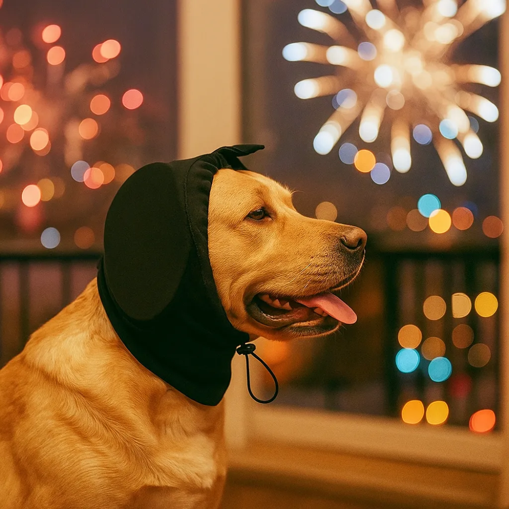 Dog Ear Protection – Noise Reducing Head Cover for Dogs