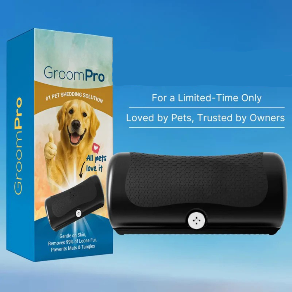 Dog Grooming Brush – Deshedding &amp; Coat Care Tool for Dogs