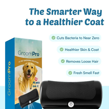Dog Grooming Brush – Deshedding &amp; Coat Care Tool for Dogs