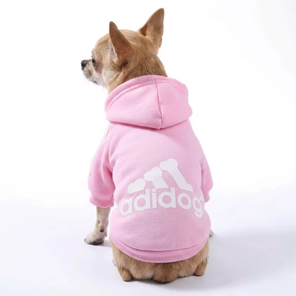 Dog Hoodie Sweatshirt – Warm Cotton Jacket for Small &amp; Large Dogs
