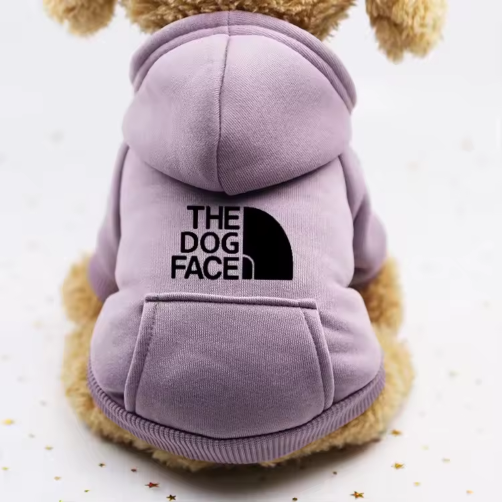 Dog Hoodie with Pocket – Warm Winter Sweatshirt for Small Dogs
