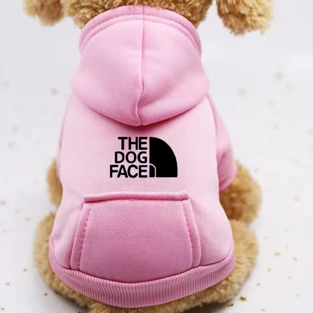 Dog Hoodie with Pocket – Warm Winter Sweatshirt for Small Dogs