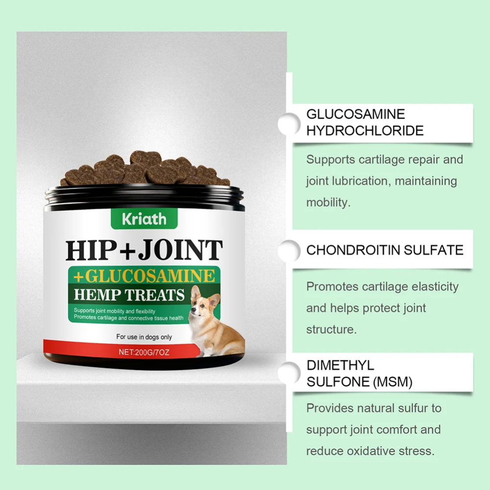 Joint Supplement Soft Chews for Dogs | Senior Dog Use