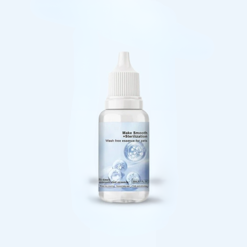 Dog Shampoo Drops – Coat Freshening Grooming Solution