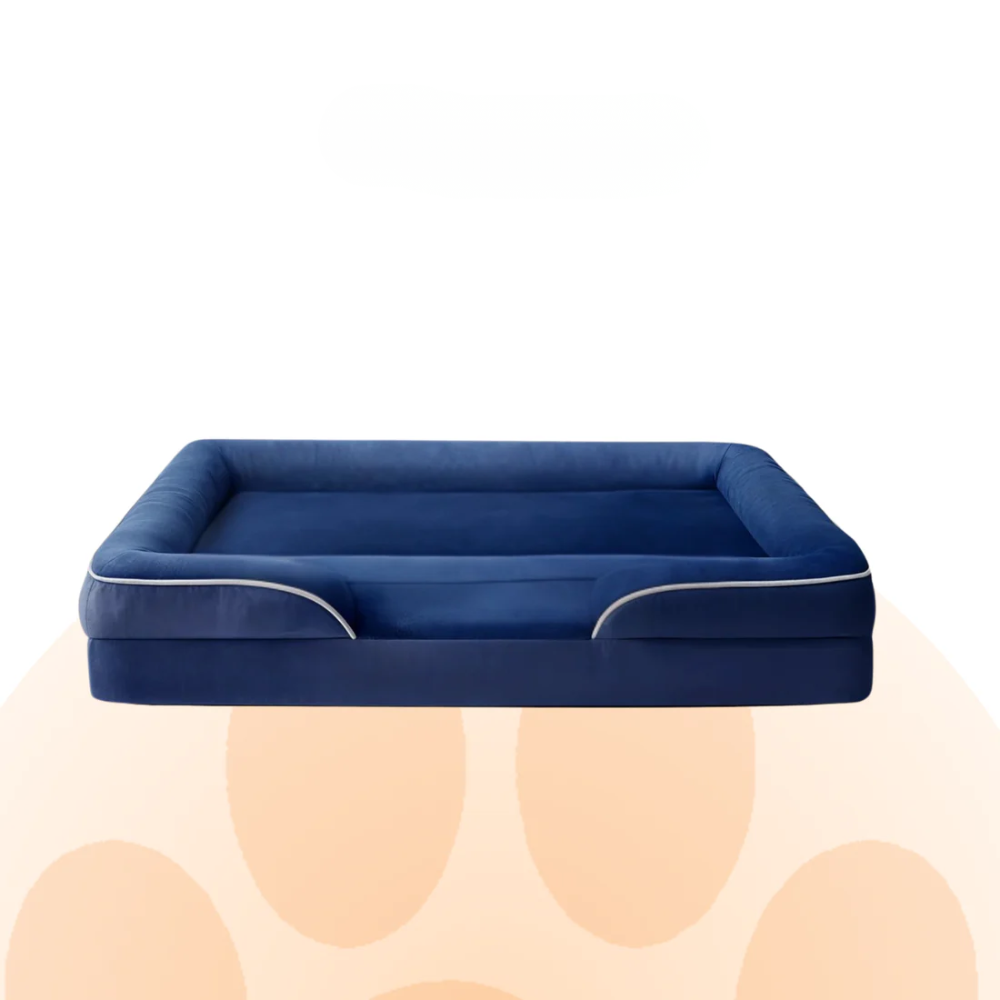 Dog Sofa Bed with Washable Cover &amp; Supportive Foam