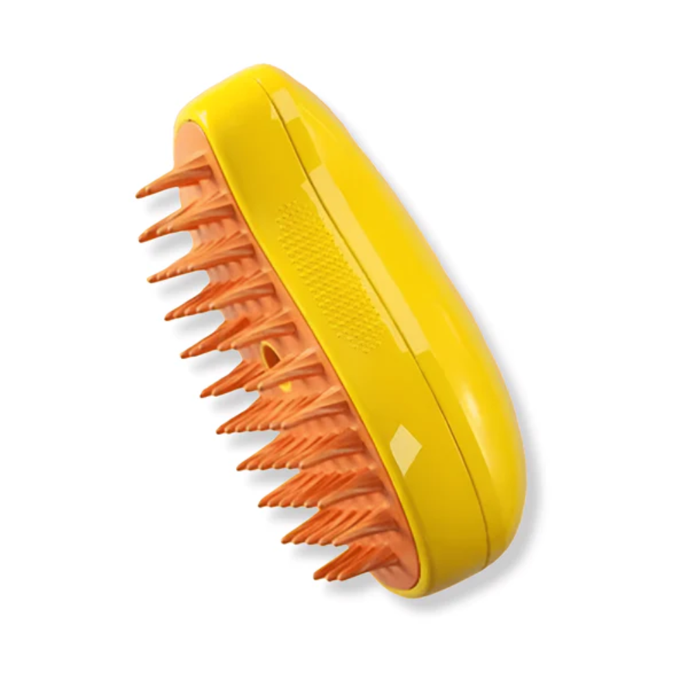 Dog Steam Grooming Brush for Shedding &amp; Detangling – Pet Hair Removal Tool
