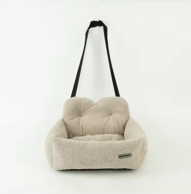 Folding Pet Car Seat Hammock – Travel Carrier for Dogs &amp; Cats