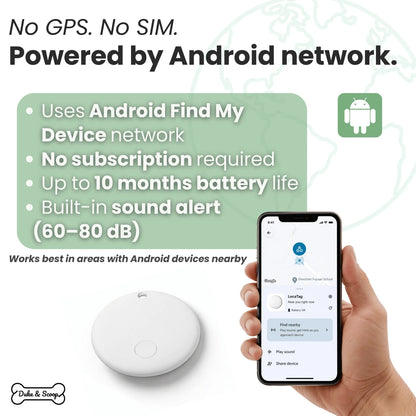 GPS Dog Tracker Collar – Android Compatible Pet Tracking Collar