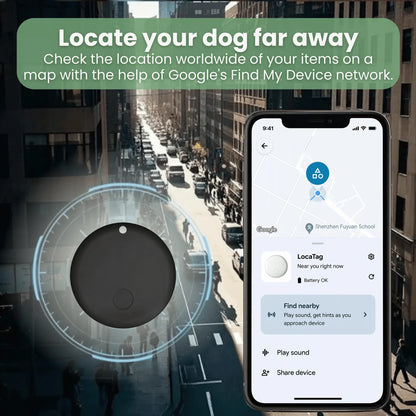 GPS Dog Tracker Collar – Android Compatible Pet Tracking Collar