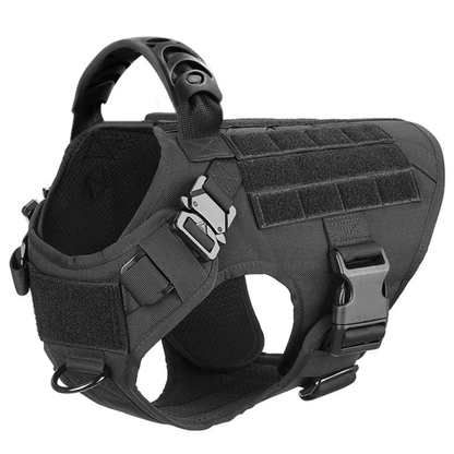 Heavy Duty Tactical Dog Harness with Handle – Adjustable No Pull