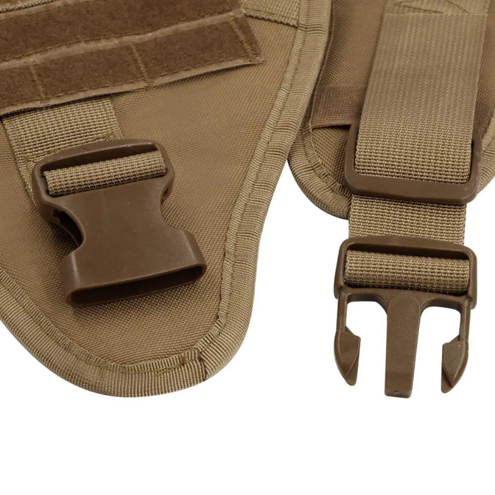 Heavy Duty Tactical Dog Harness with Handle – Adjustable No Pull
