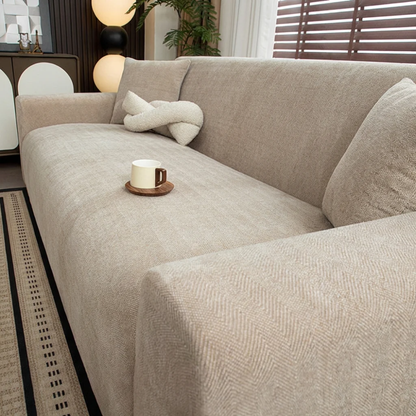 Herringbone Sofa Cover – Full Coverage Couch Protector for Pets