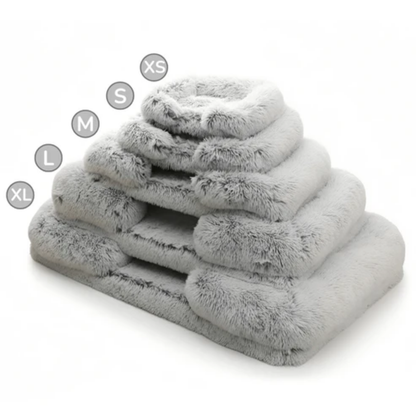 Memory Foam Dog Bed with Bolster &amp; Washable Cover – Waterproof Lining