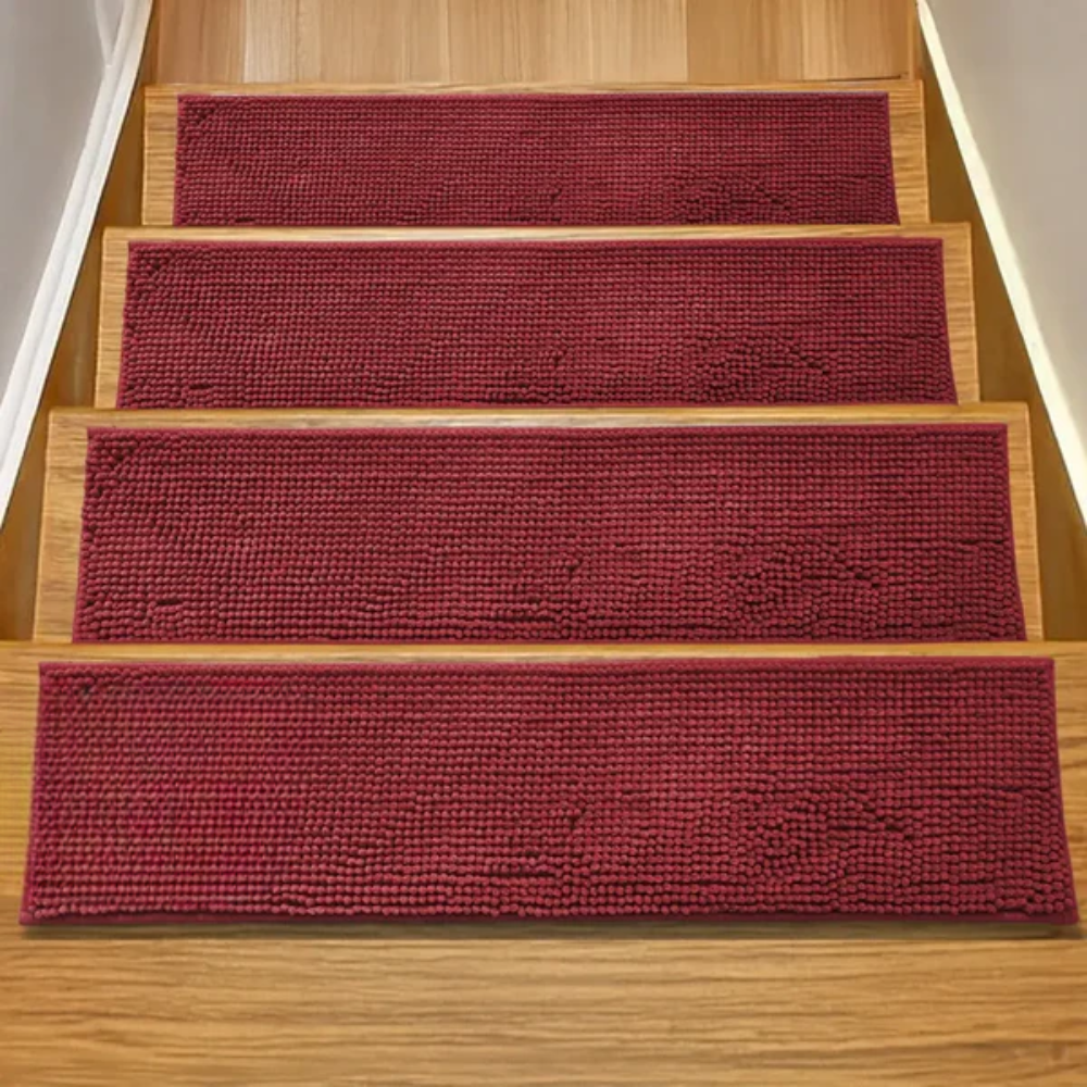 Non-Slip Stair Runners for Dogs – Grip Mats for Wooden Stairs