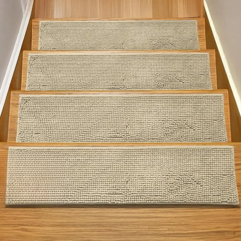 Non-Slip Stair Runners for Dogs – Grip Mats for Wooden Stairs