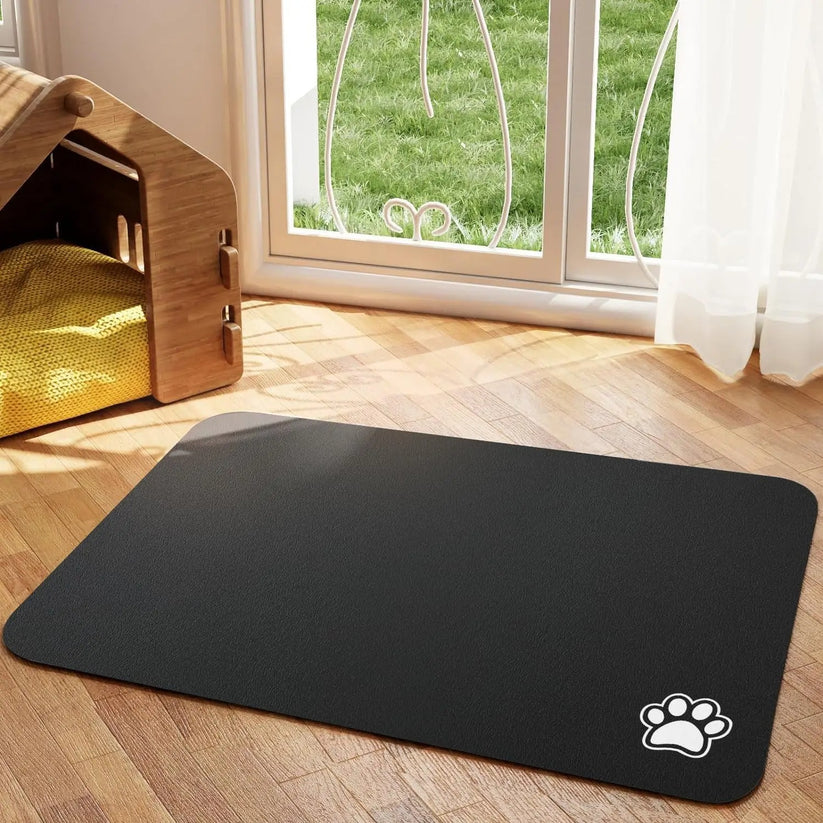 Pet Feeding Mat – Anti-Splash Food &amp; Water Mat for Dogs &amp; Cats